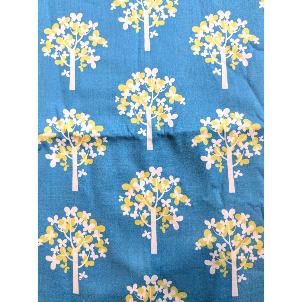 1 Yard Just Wing‎ It by Momo for Moda Blue Tree Cotton Quilting Fabric 36x42